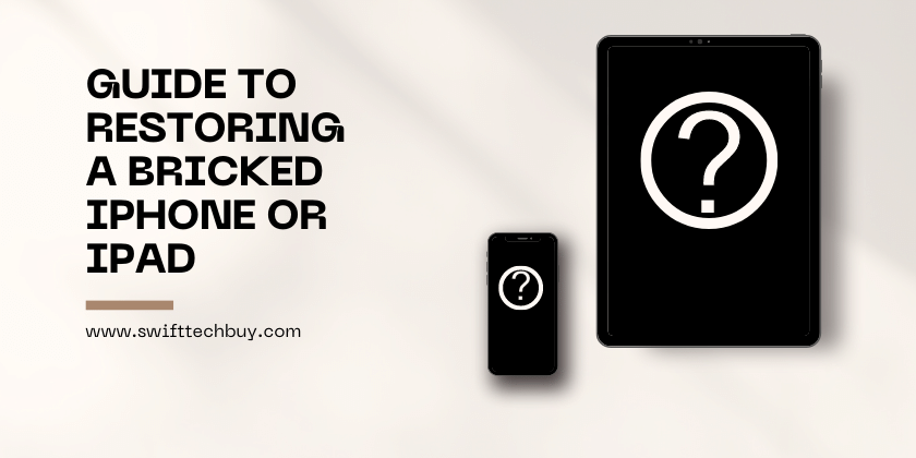 Guide to Restoring a Bricked iPhone or iPad