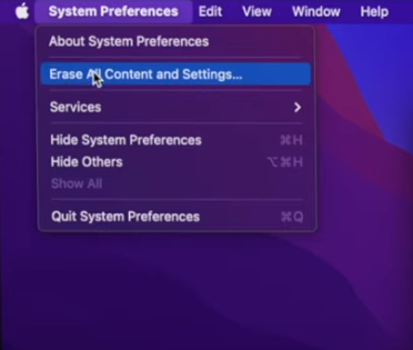 Erase All Content and Settings 2